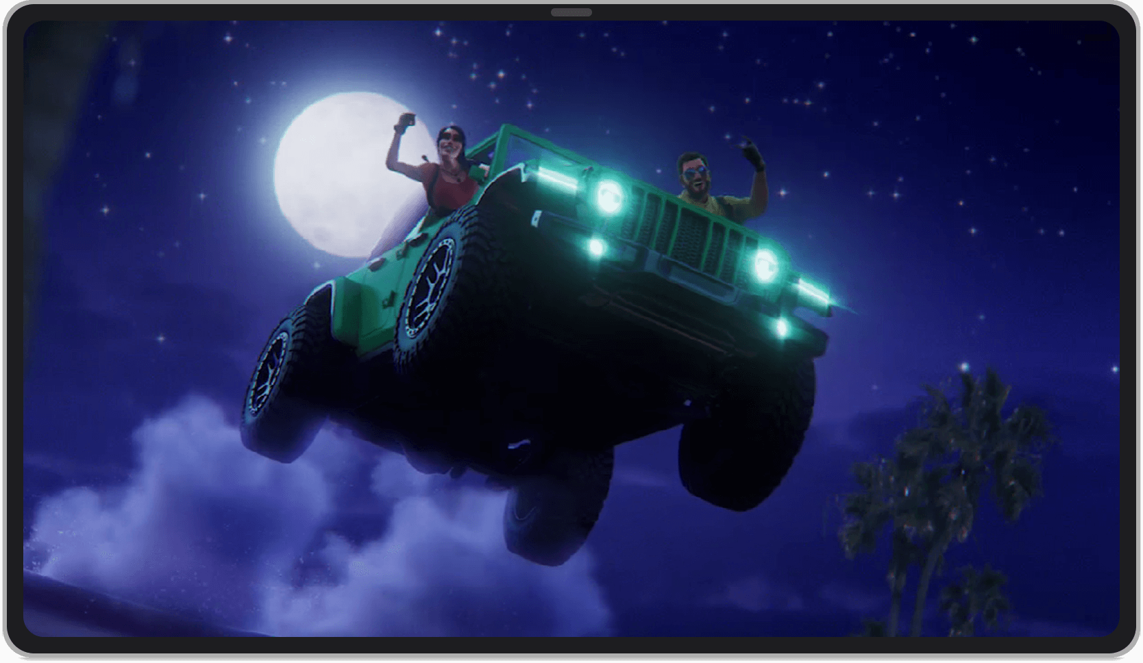 Intro screen