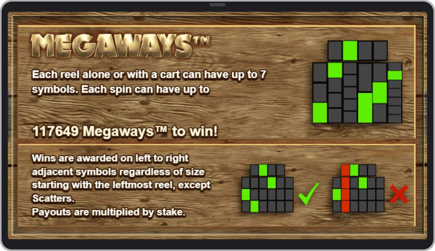  Скриншот с правилами