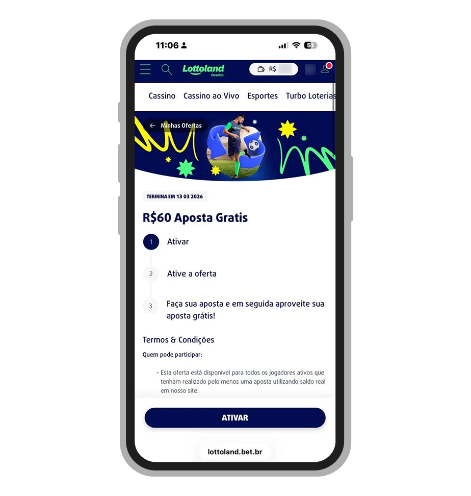 Lottoland é uma das bets que dá freebet aos seus clientes