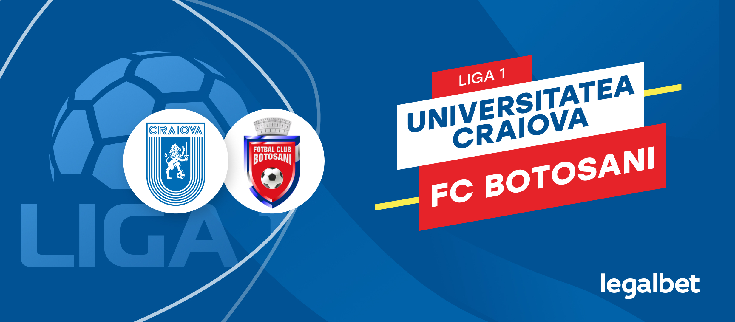 Universitatea Craiova - FC Botosani: cote la pariuri si statistici