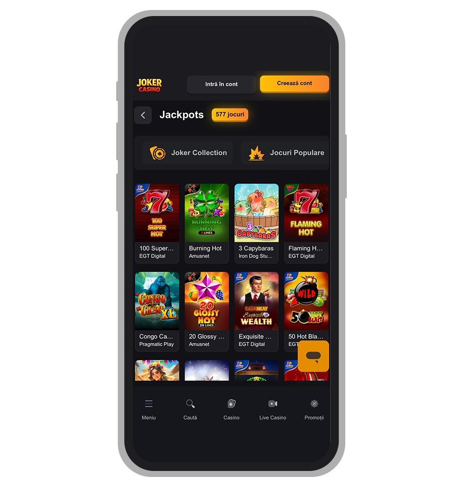 Jackpoturi Joker Casino