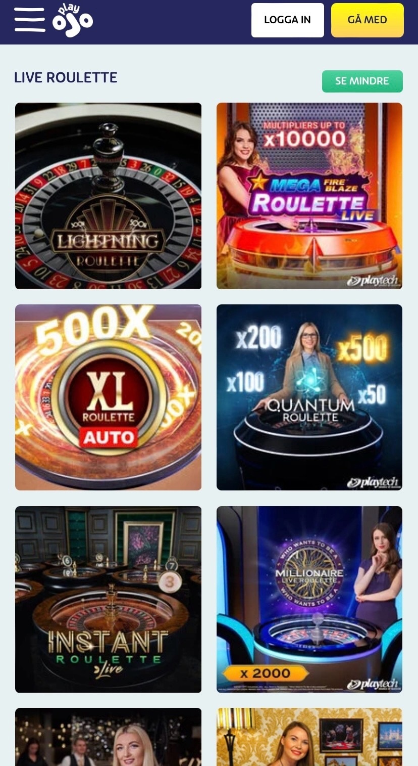 Live Roulette