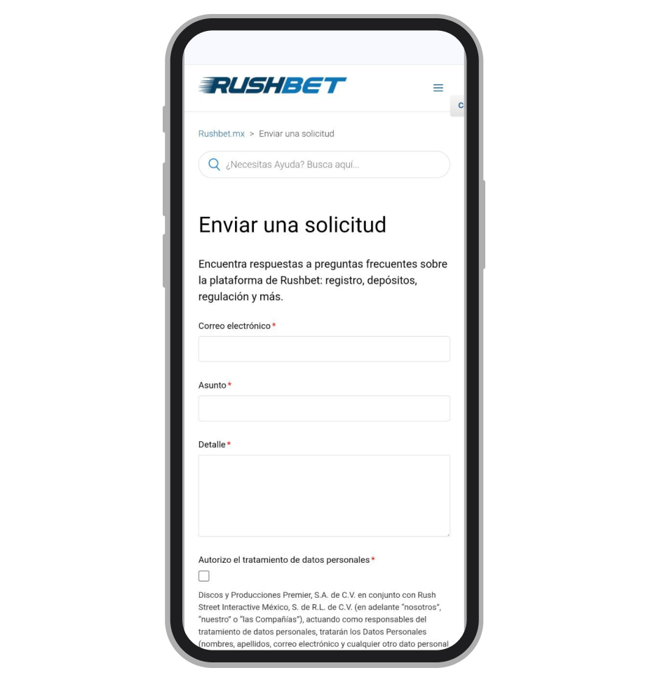 Formulario de contacto
