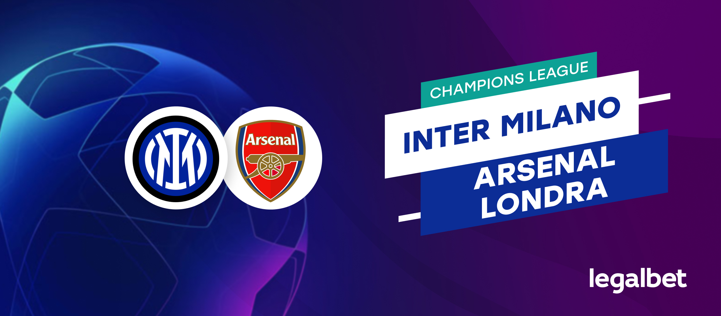 Inter Milano  - Arsenal : Ponturi si cote la pariuri în Liga Campionilor