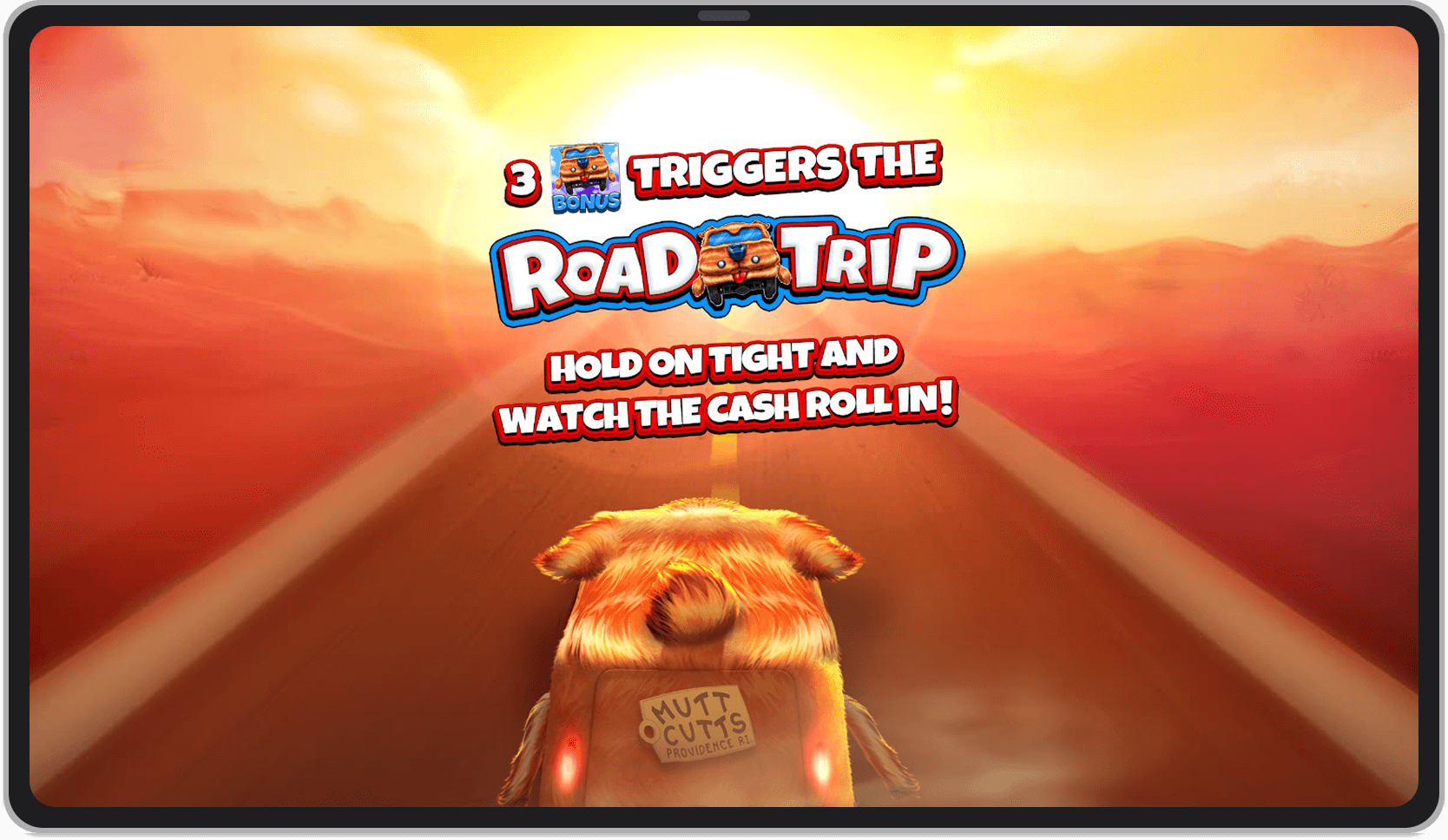 Intro screen