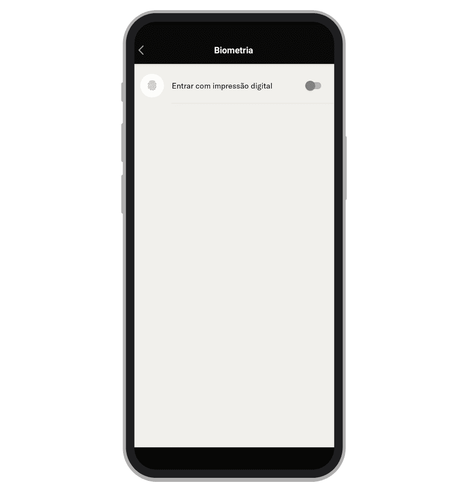 Acesso com biometria é uma das vantagens do app da BetMGM