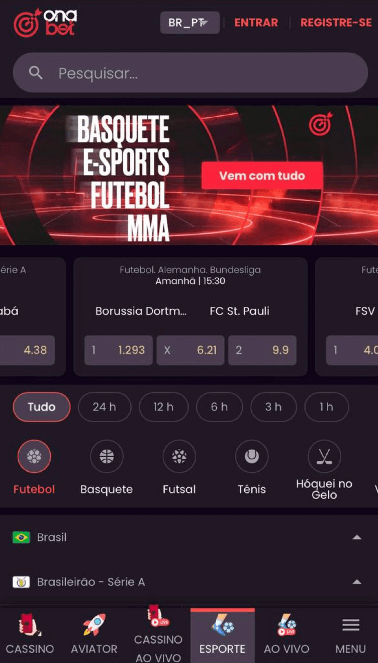 As apostas esportivas na Onabet