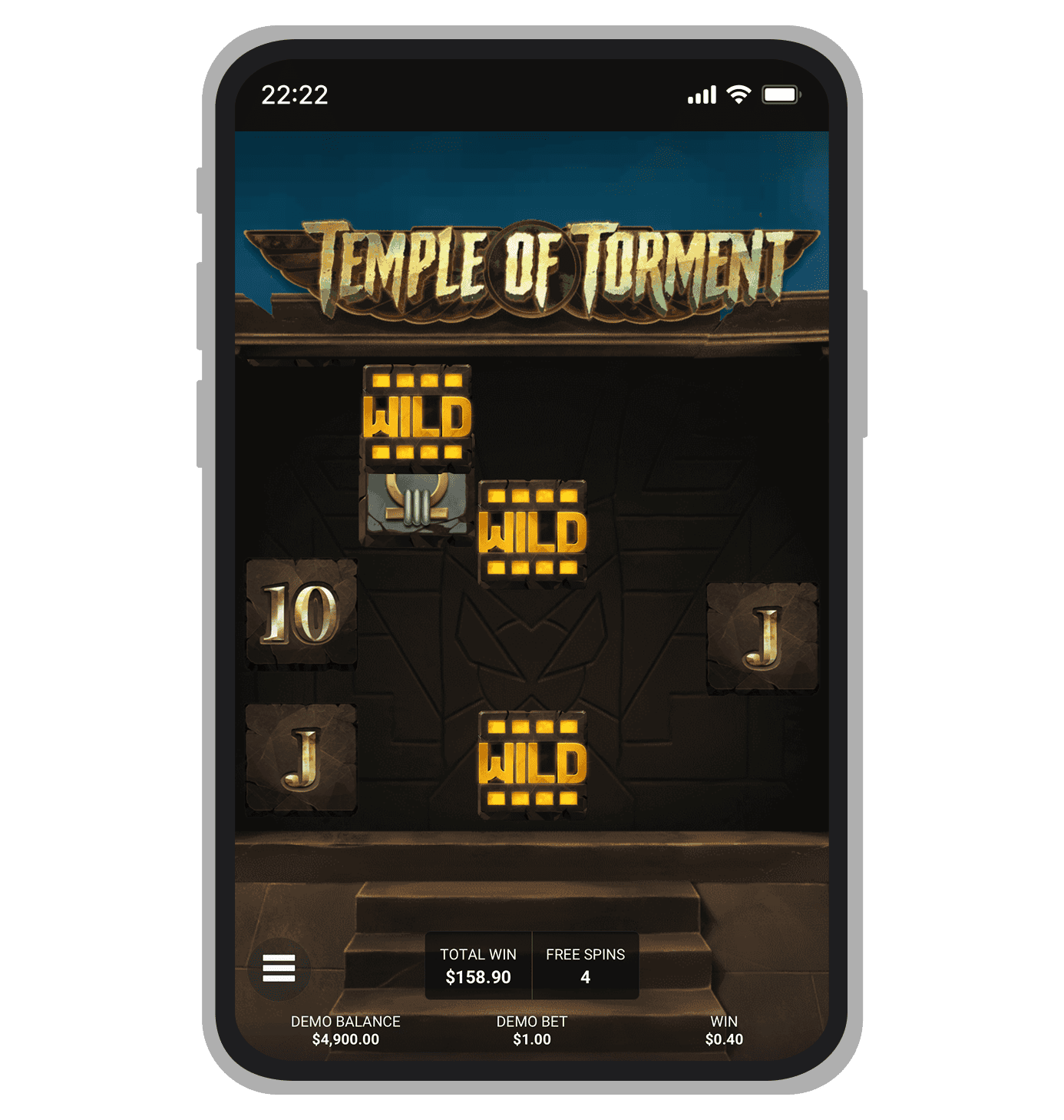 Sticky Wild u Temple of Torment