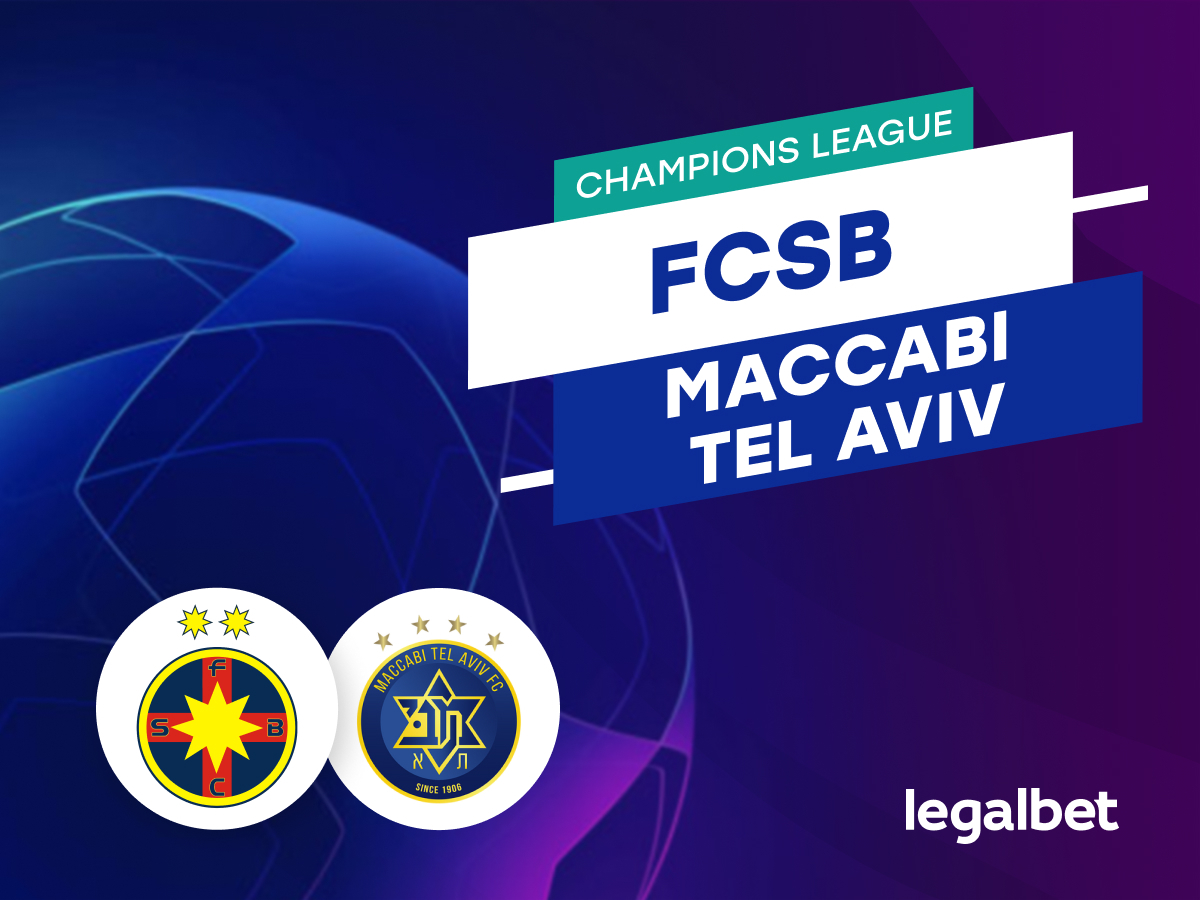 Karbacher: FCSB - Maccabi Tel Aviv: Ponturi si cote la pariuri.