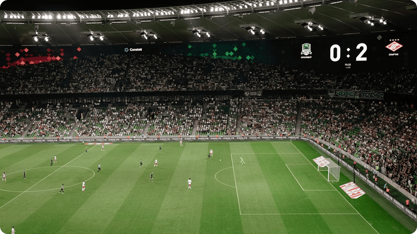 Матч «Краснодар» — «Спартак»