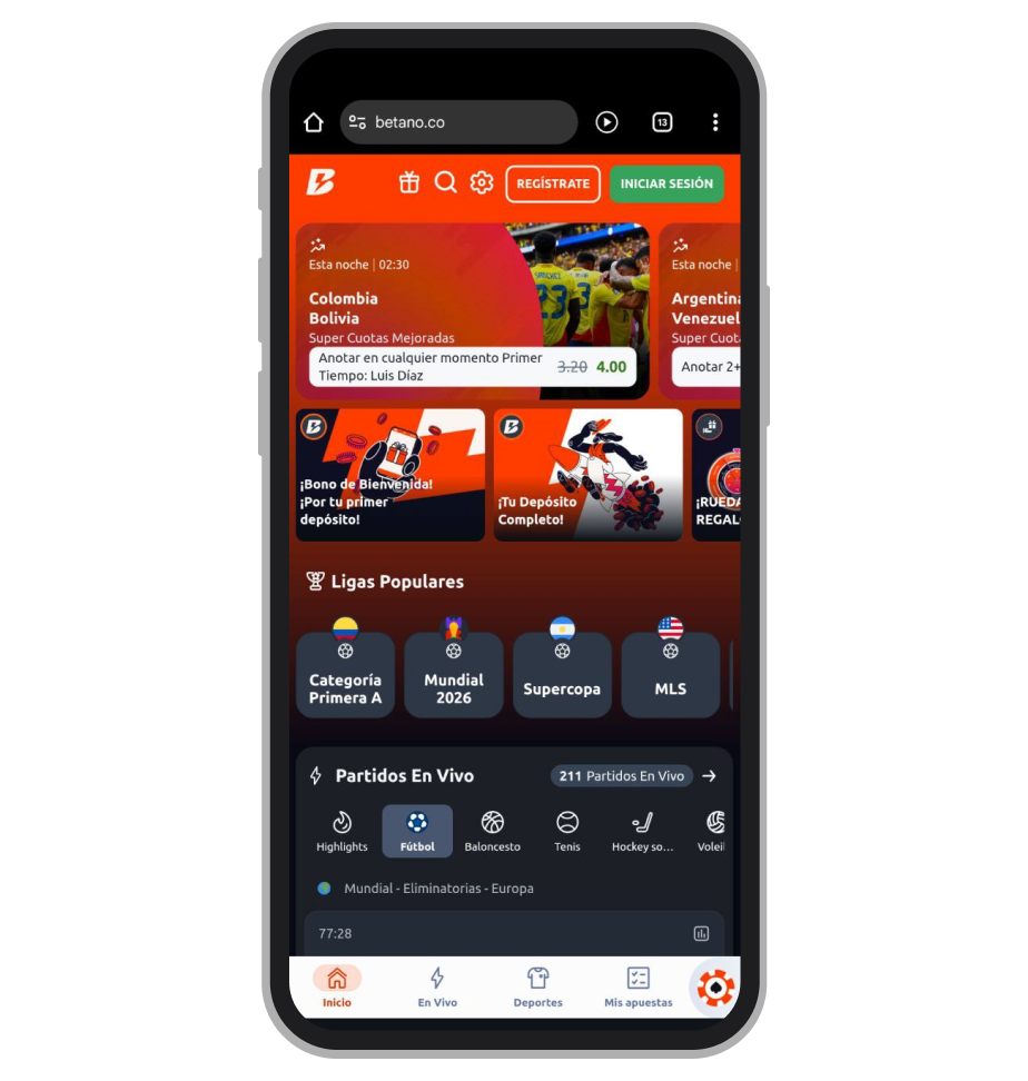 App de Betano