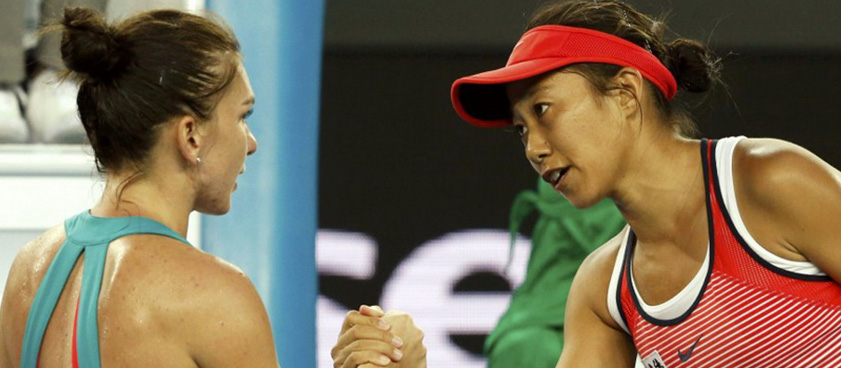 Simona Halep vs Shuai Zhang, meciul zilei din tenis