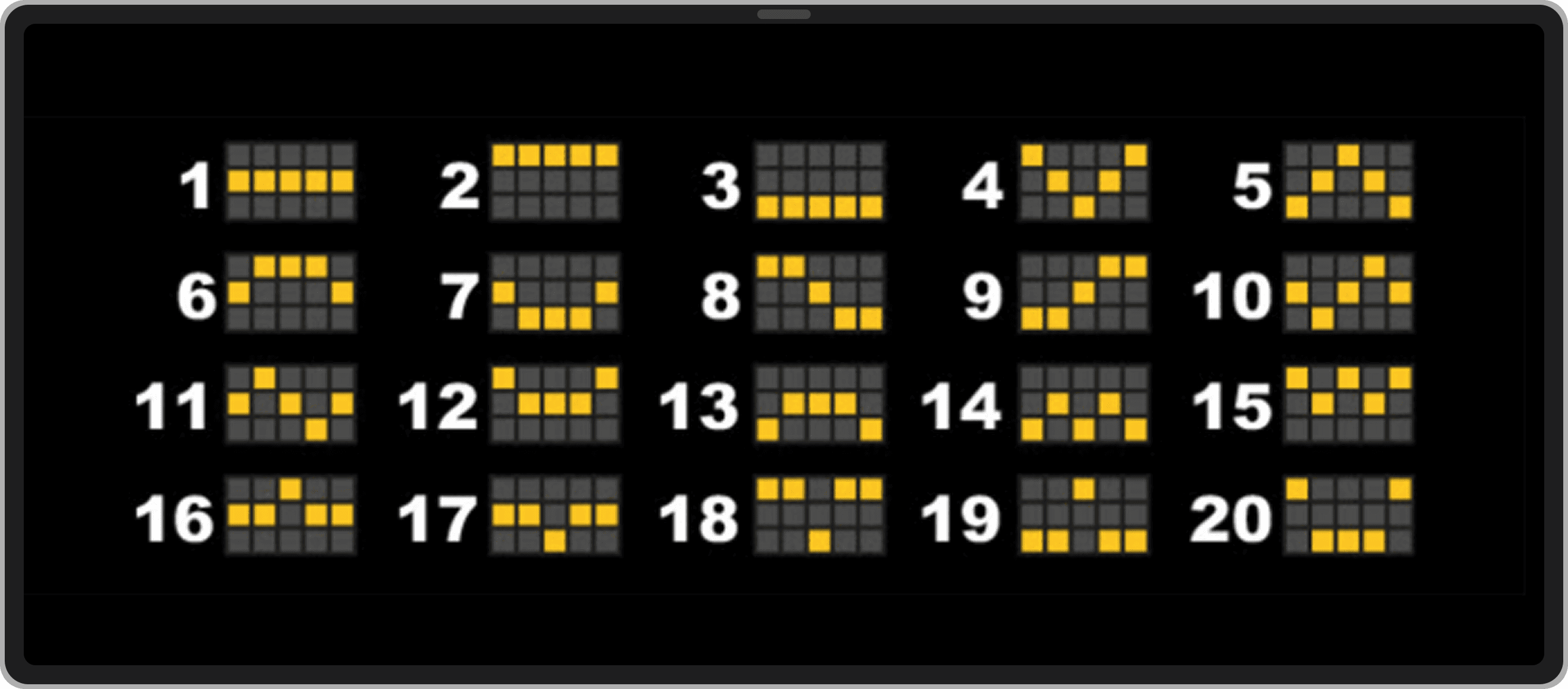 Линии выплат