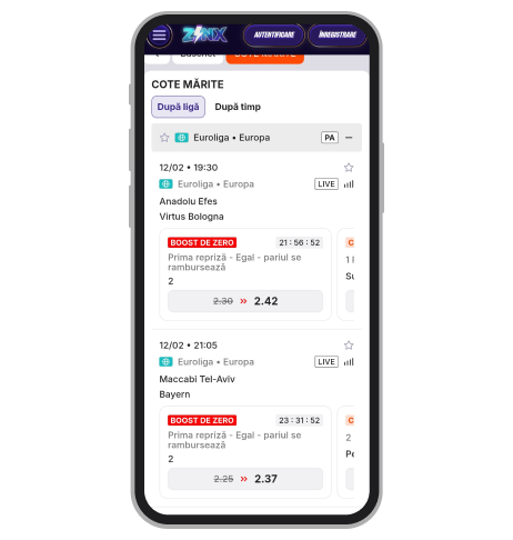 Cote mărite pe baschet