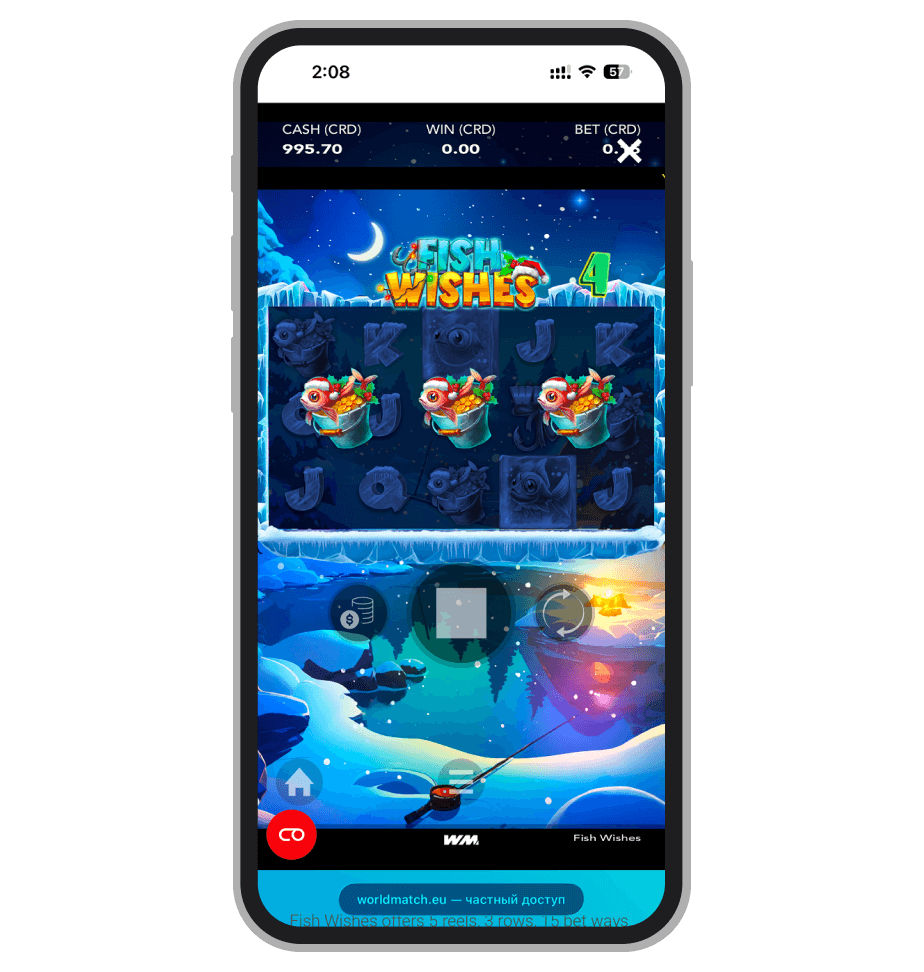 Fish Wishes выбор случайного бонуса