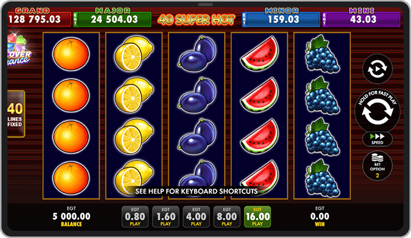 40 Super Hot slot