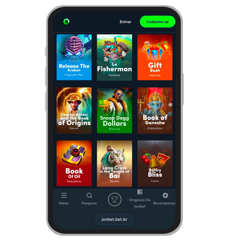 Aba Compra de recompensa na Jonbet 