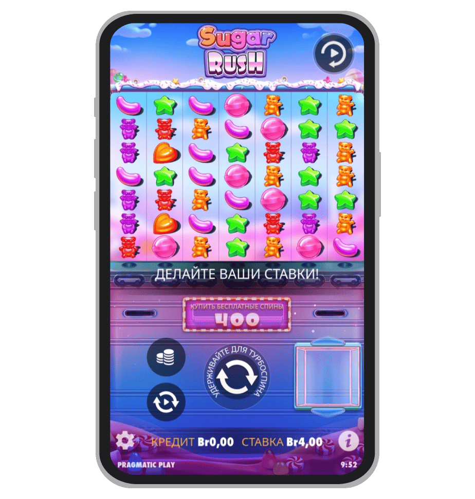 Видеослот Sugar Rush