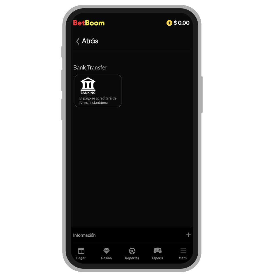 Retiros App BetBoom