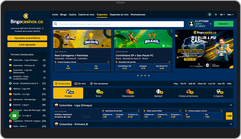 Sección Deportes PC