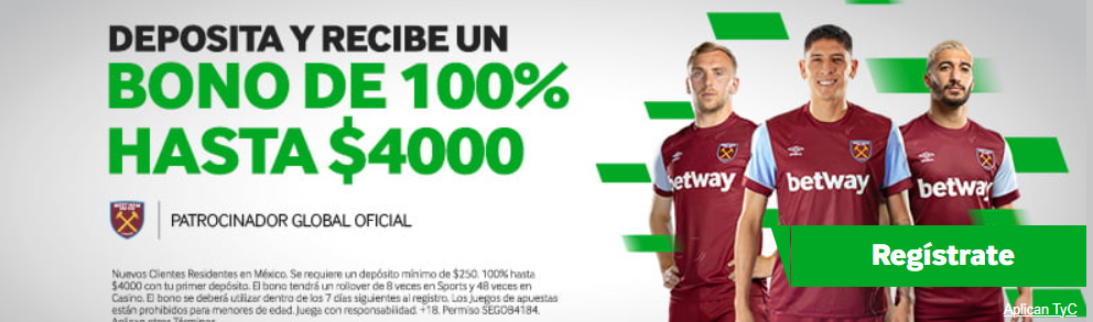 Promoción de Betway