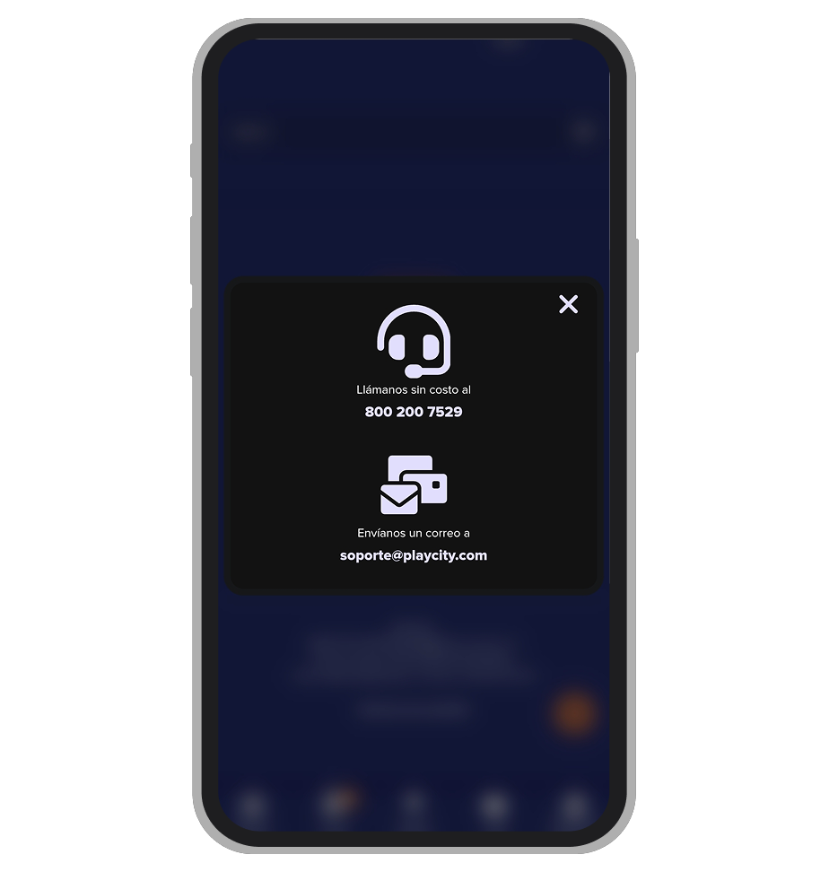 Atención al cliente PlayCity