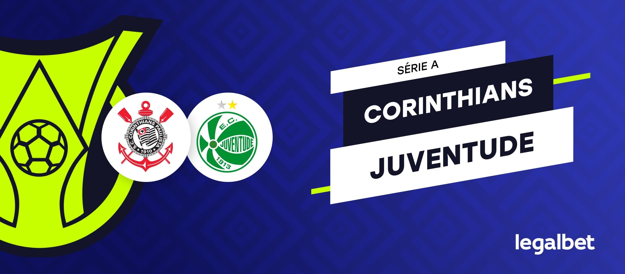 Corinthians x Juventude: prognóstico para a partida de 7 de dezembro