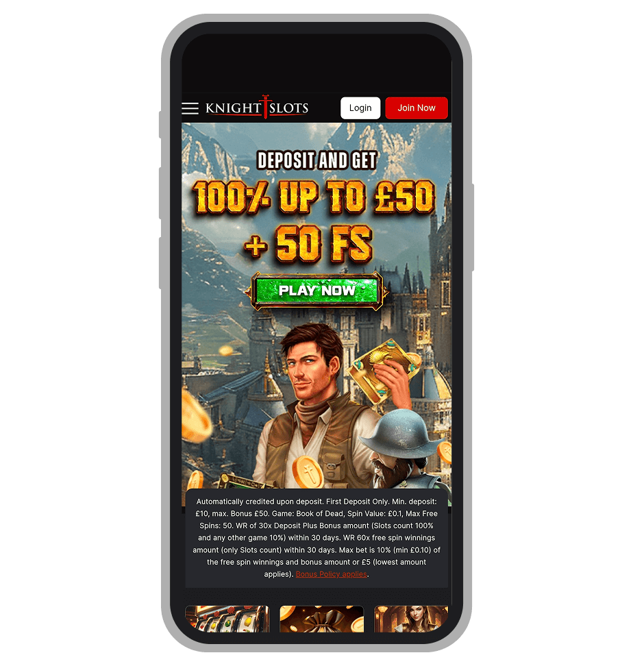 Knight Slots Home Page