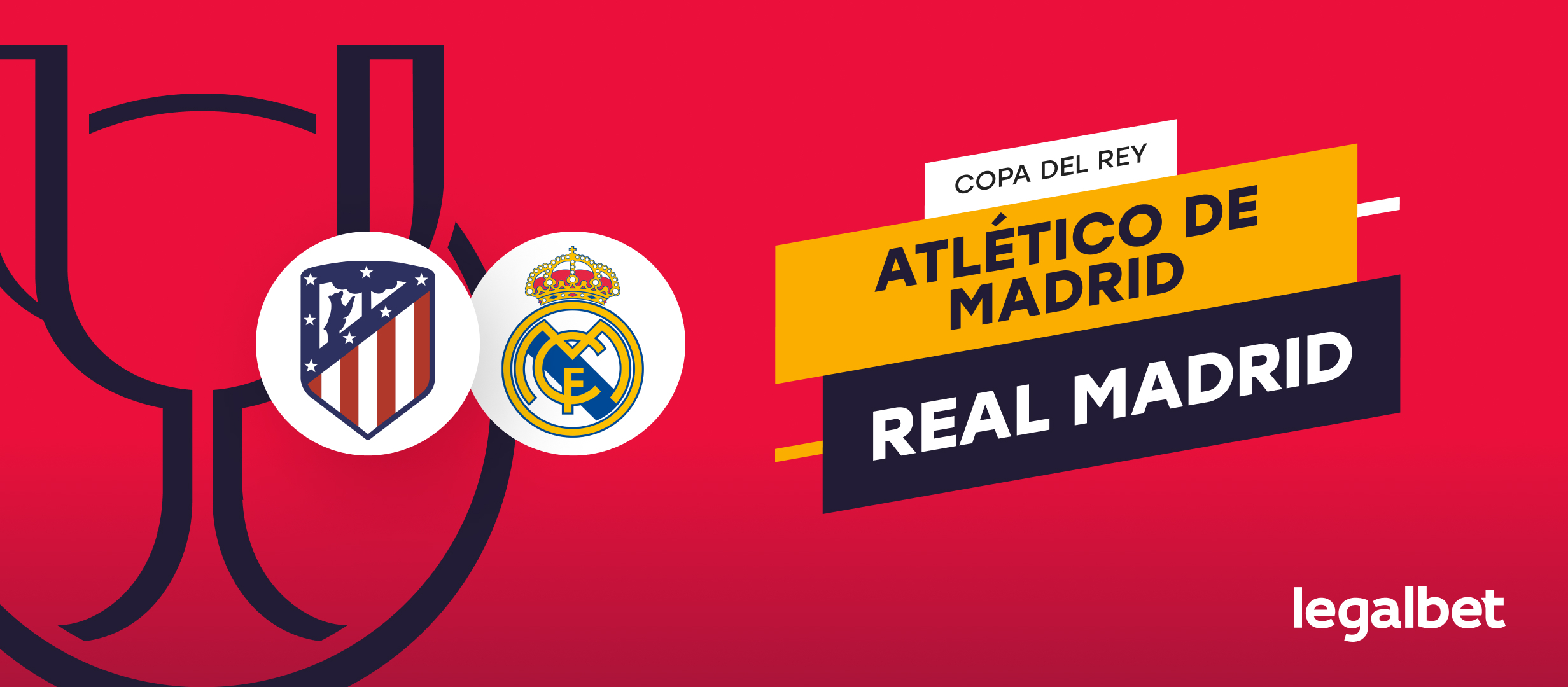 Apuestas y cuotas Atlético de Madrid - Real Madrid, Copa del Rey 2024