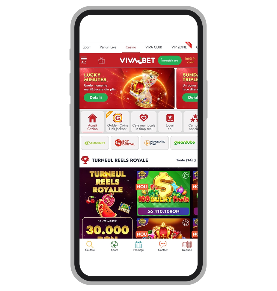 Lobby Vivabet Casino