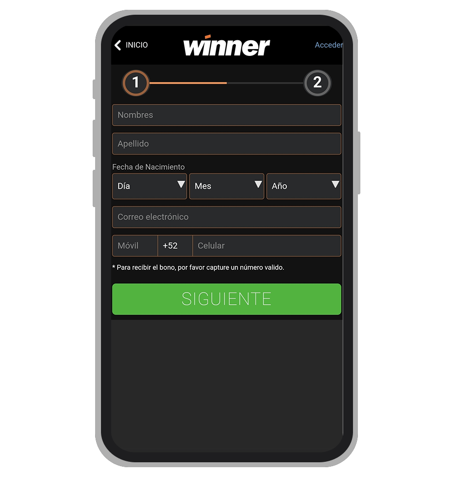 Registro Winner App