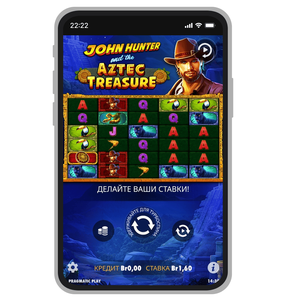 Видеослот John Hunter and the Aztec Treasure 