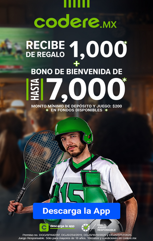 Página de inicio, versión móvil