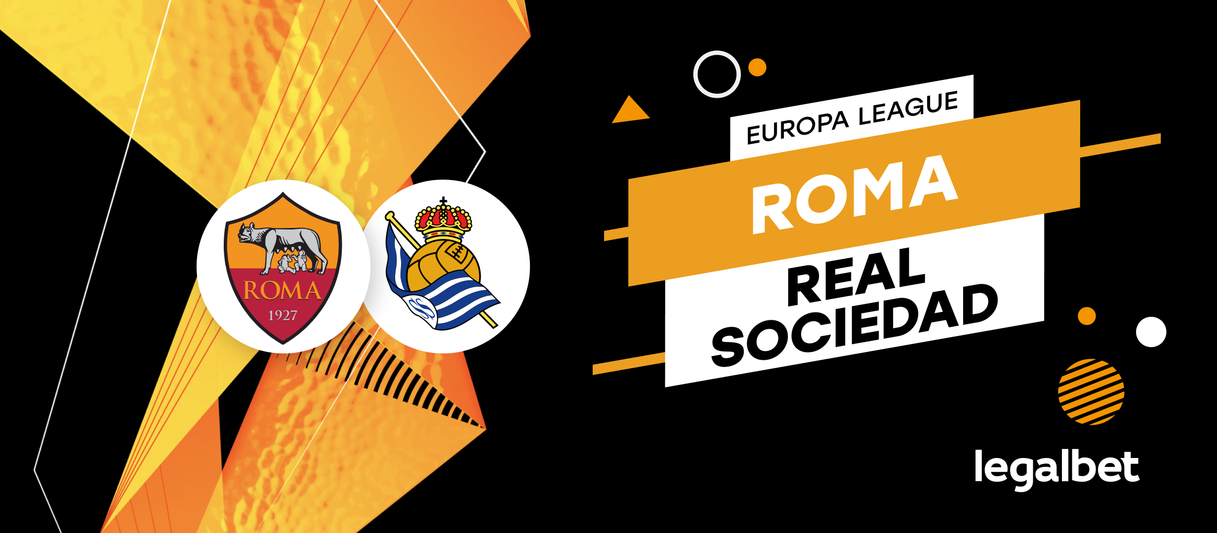 Apuestas y cuotas Roma - Real Sociedad, Europa League 2022/23