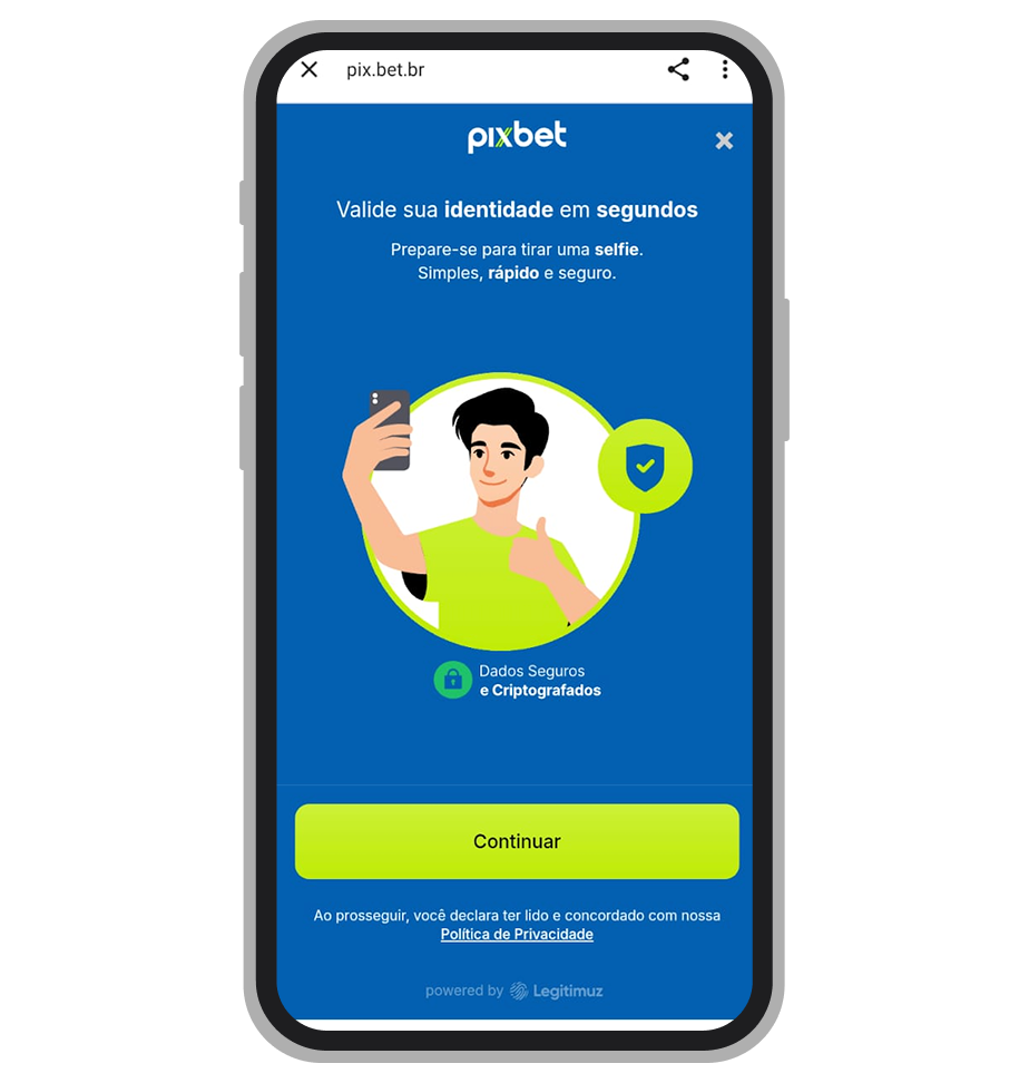 Pode verificar a conta