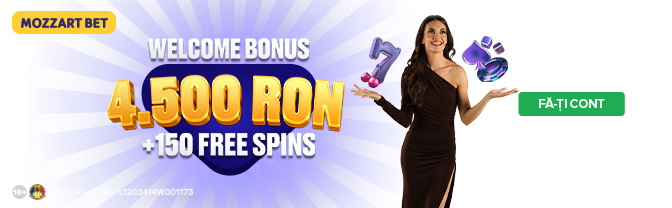 Bonus de bun venit la Mozzart