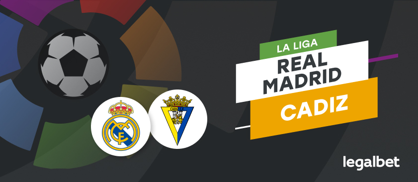 Apuestas y cuotas Real Madrid - Cádiz, La Liga 2020/21