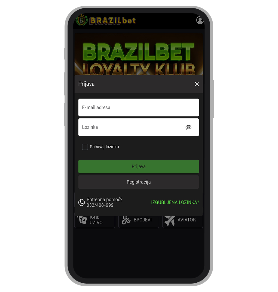 Brazil Bet prijava