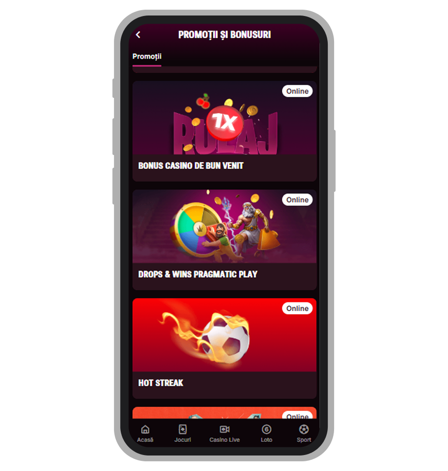 Promoții la cazinou