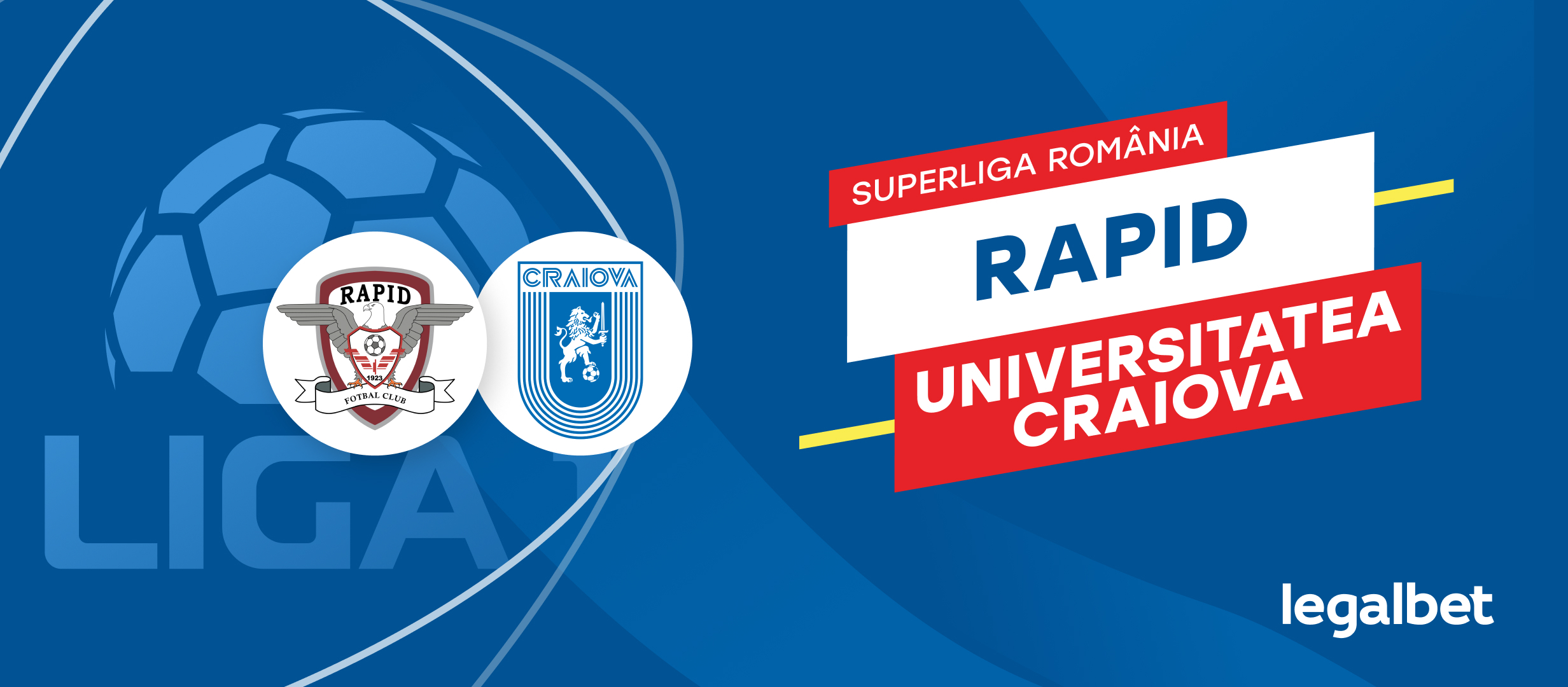 Rapid Bucureşti - CS Universitatea Craiova: cote la pariuri si statistici