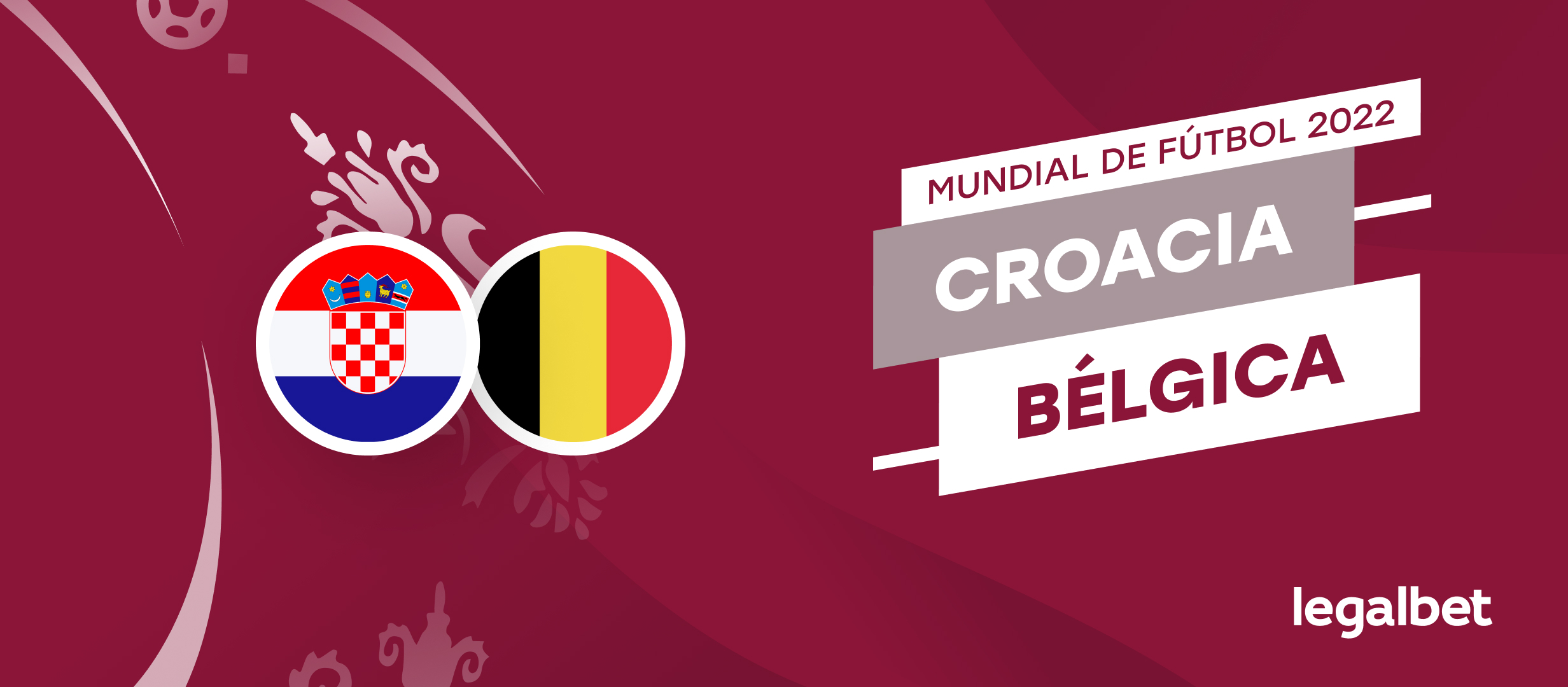 Apuestas y cuotas Croacia - Bélgica, Mundial 2022