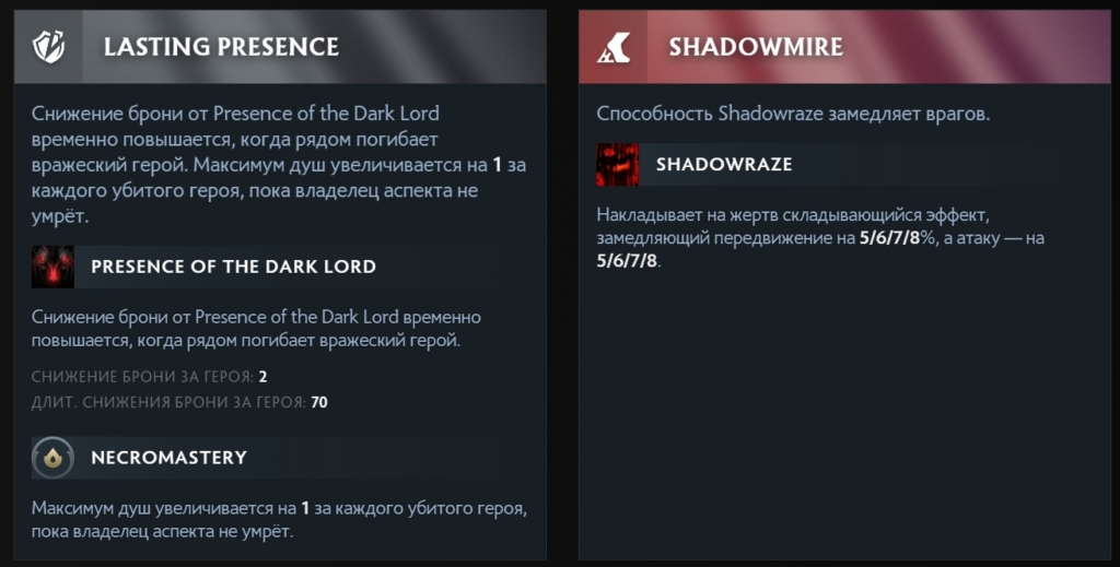 Аспекты СФа