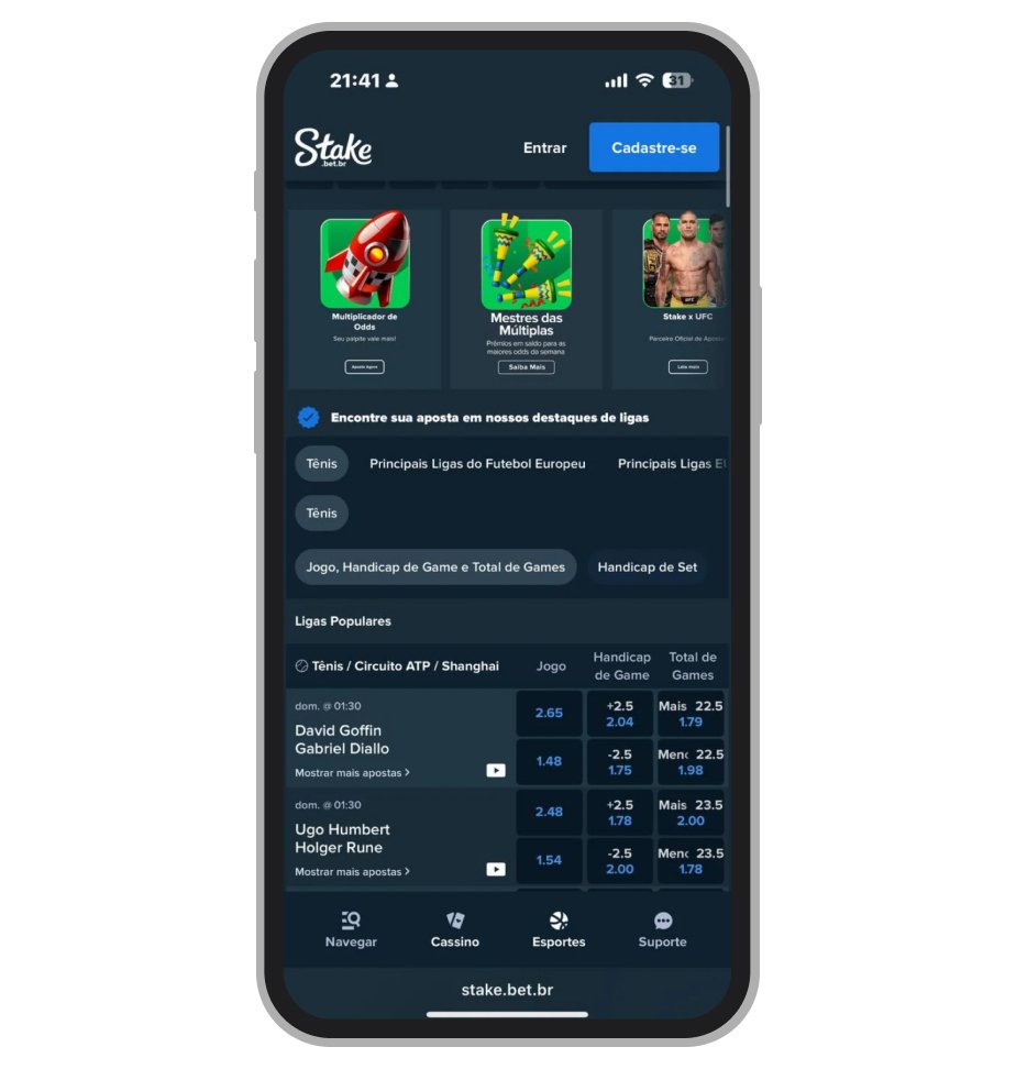 Site da Stake Brasil com apostas em eSports e saque mínimo de R$0,01 via Pix