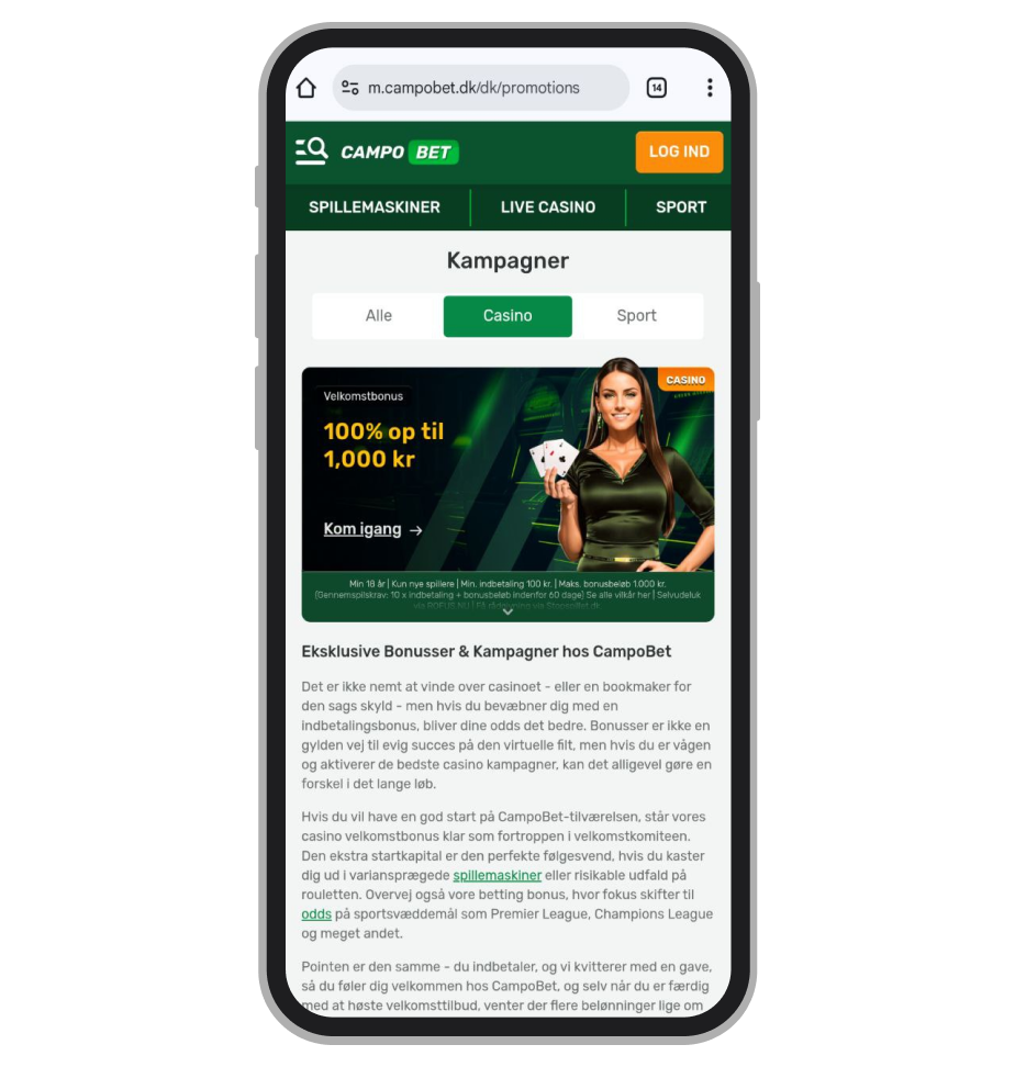 Velkomstbonus