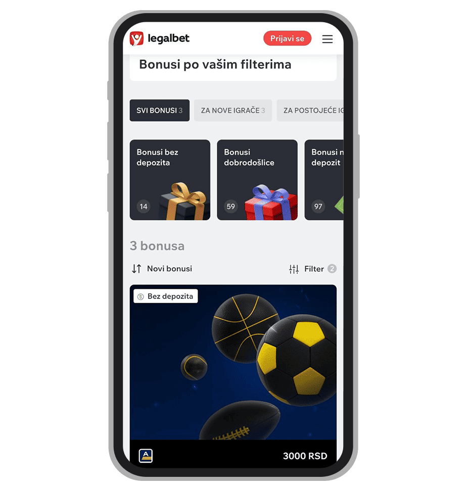 Legalbet.rs pretraga bonusa