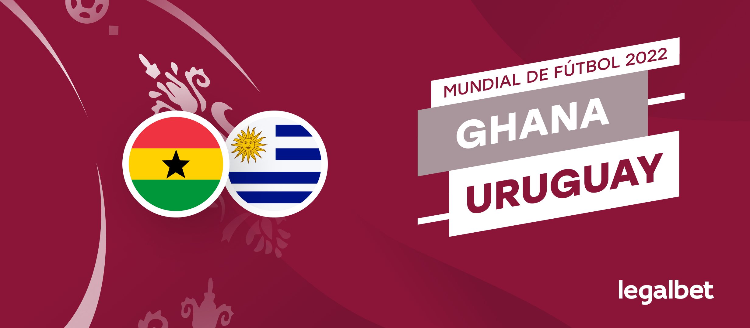 Apuestas y cuotas Ghana - Uruguay, Mundial 2022