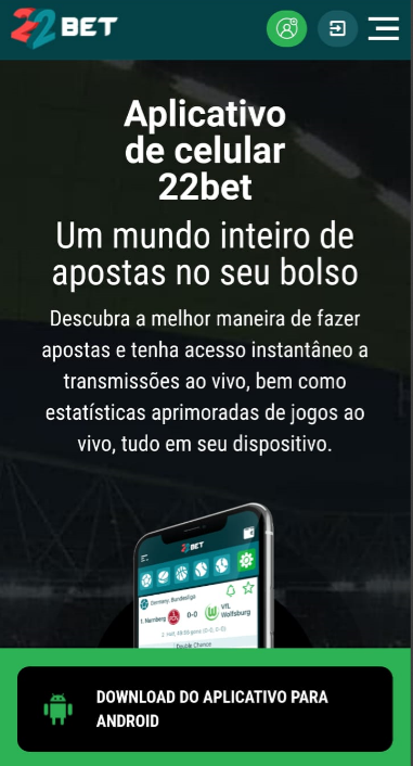 Download do 22Bet para Android
