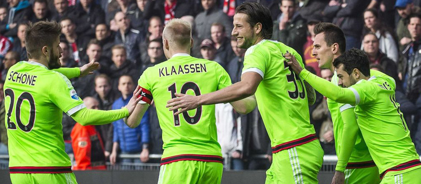 Cambuur - Ajax. Pontul lui Kahaber Beburishvili