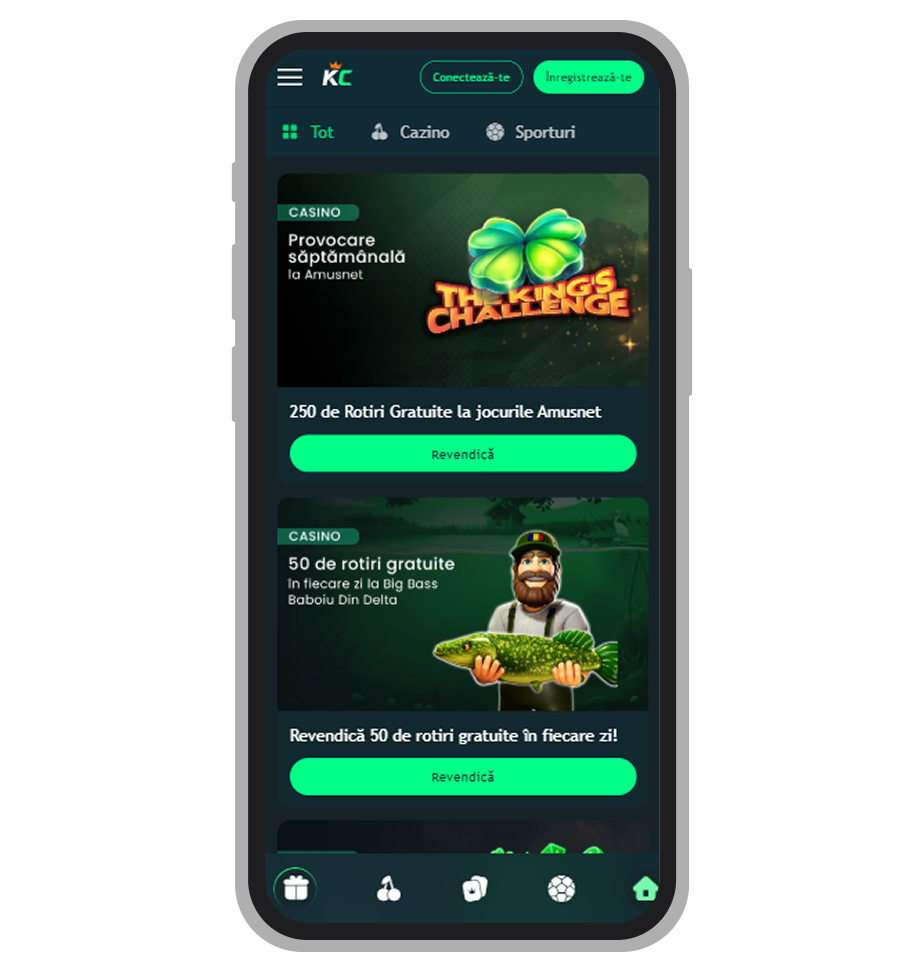 Promoții la King Casino