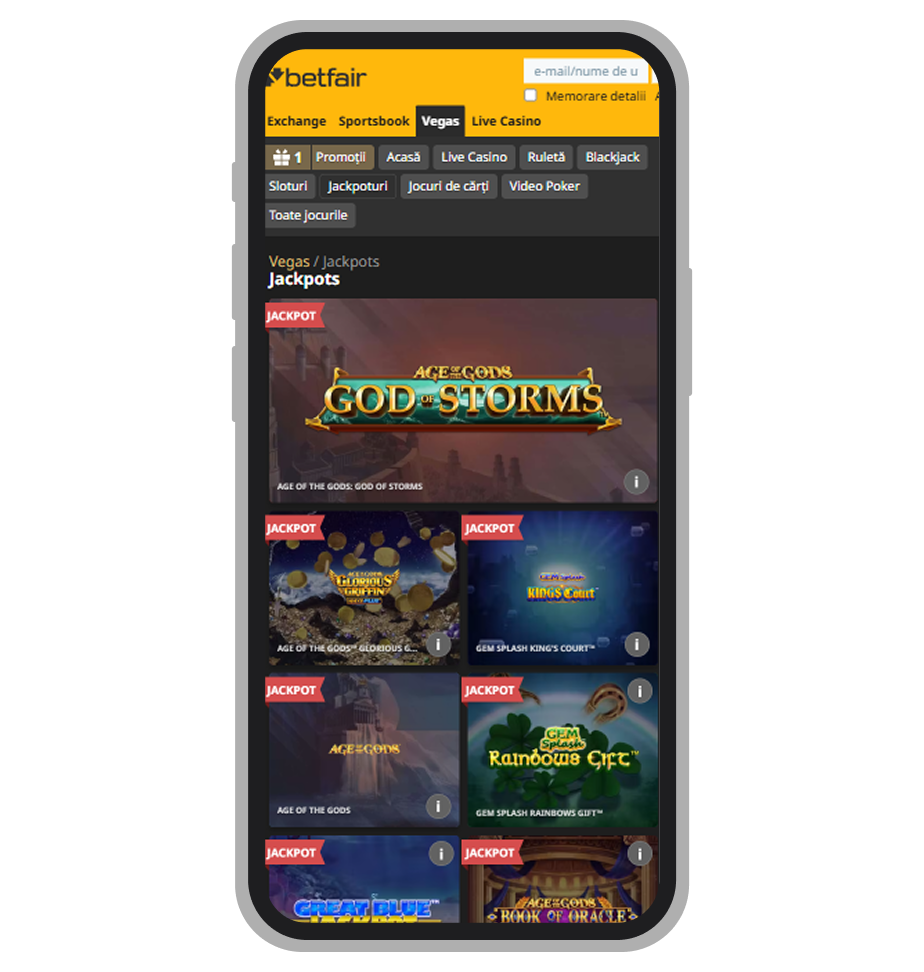 Păcănele cu jackpot